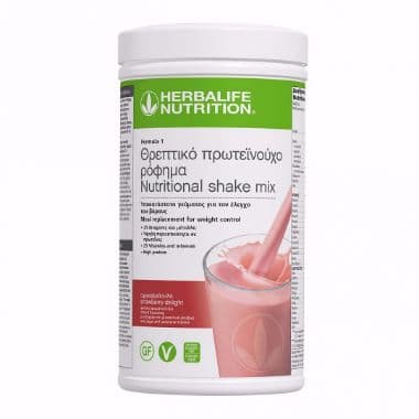 Formula 1 Πρωτεϊνούχο Ρόφημα – Φράουλα 550g