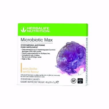 Microbiotic Max Προβιοτικά (Βανίλια, 20)