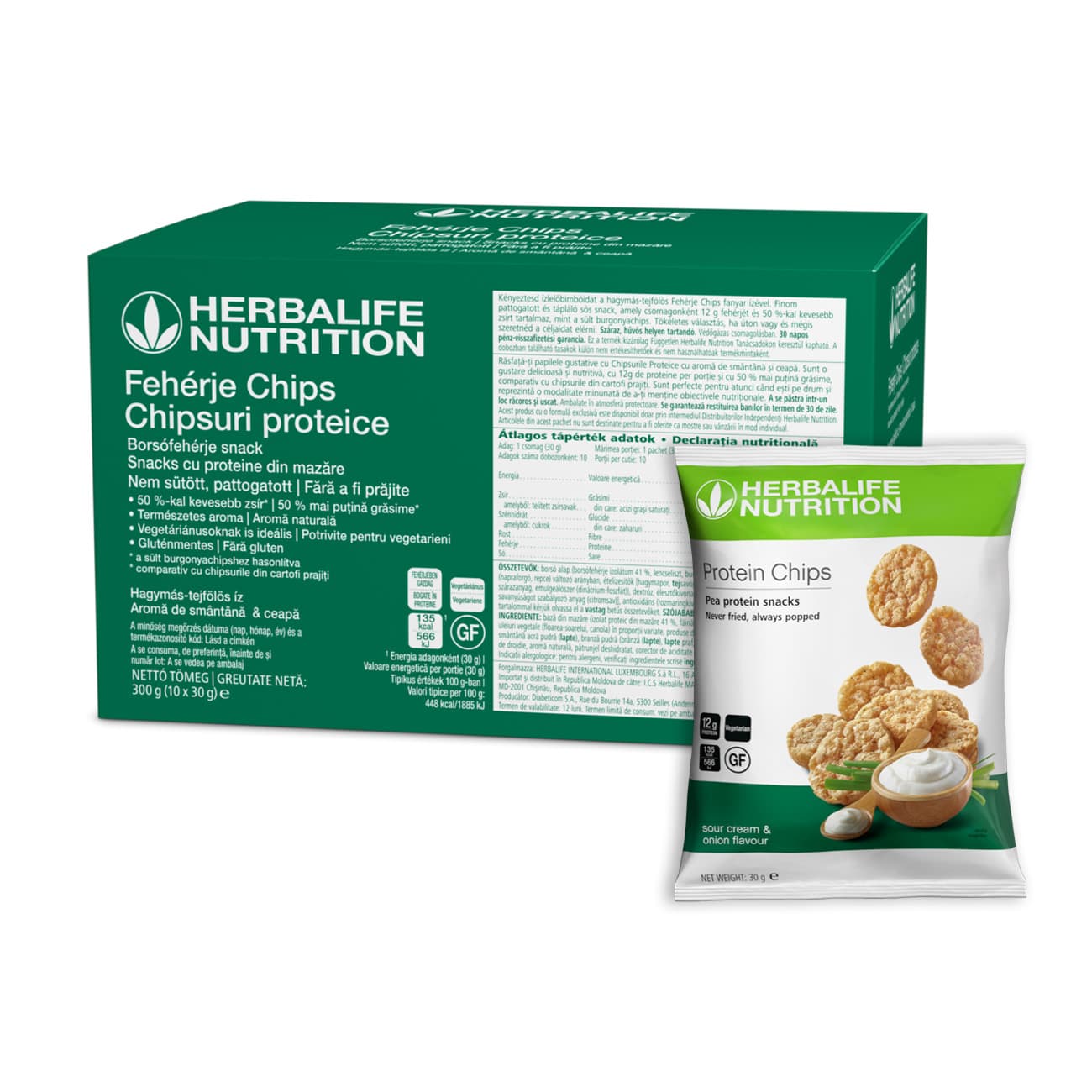 Protein Chips – Sour Cream & Κρεμμύδι